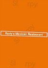 Rudy's Mexican Food menu