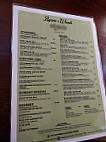 Byrne Woods Bar Restaurant menu