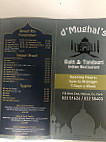D’mughals menu