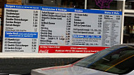 Ice-burg Drive-in menu
