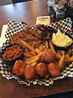 Checkered Pig Bbq Ribs food