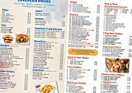 New Shanghai Chinese Takeaway menu