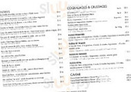 Le Plaisancier menu