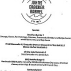 John's Cracker Barrel menu