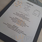 Palosanto menu