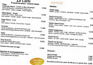 L' Anicien menu