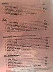 La Cabane Des Neiges menu