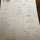 Otto Breakfast Grill menu