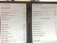 Le Freti Mhc menu