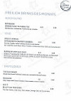 Frei’lich Hallstadt menu