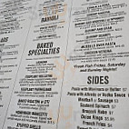 Joe's Pizzeria And Bistro menu