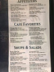 Michelles Cafe menu