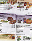 Subway Sandwiches Salads menu