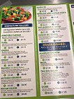 Salad Kraze menu