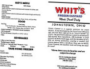 Johnstown Family menu