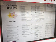 Champa Thai menu