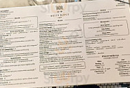White Maple Café menu