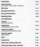 Bayleaf - Hotel Express Residency menu