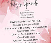 Sergio Co Italian Spclts menu