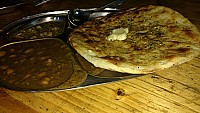 Amritsari Kulcha inside