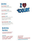 I Love Yogurt inside