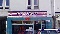 Pizza Boy outside