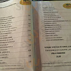 Espanita menu