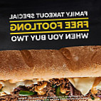 Subway Restaurant food