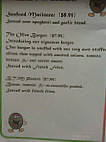 The Stuffed Olive Grill menu