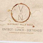 Bistrant Villa Nova menu