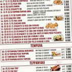 Gynza menu