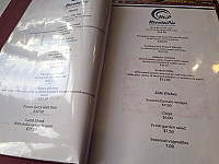 The Pines Restaurant menu