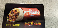 Hot Head Burritos menu