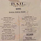 The Rail Public House menu