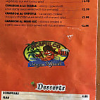 Acapulco Mexican menu