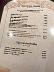 La Gazelle d'or menu