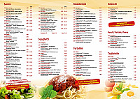 Pizzeria Love Story menu