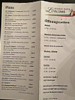 Pizzeria L'italiano menu