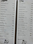 Lo Chalet menu
