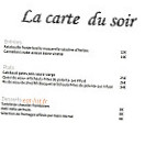 Le Binôme menu