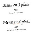 Le Binôme menu