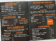 Tacos B. menu