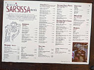 Trattoria Dal Sarsissa menu