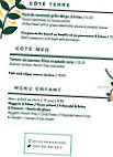 Cros Du Mouton menu