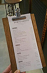 Porto Santo menu