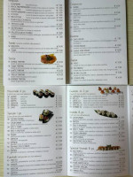 Sushi Gao menu