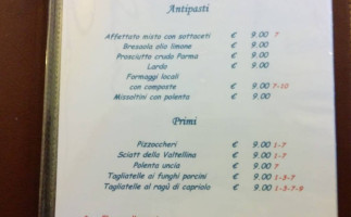 Capanna Giuseppe E Bruno menu