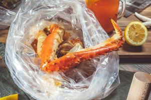 Holy Crab Cajun Seafood food