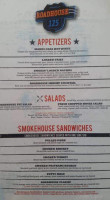 Roadhouse 125 menu