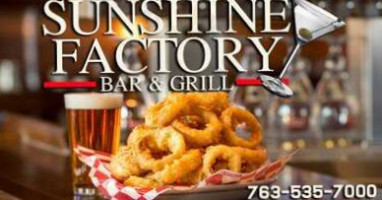 The Sunshine Factory Bar & Grill food